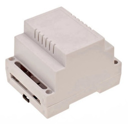 Z100J ABS V0 - Obudowa modułowa na szynę Z100 jasna ABS V0