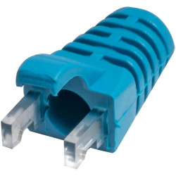 TUK Ltd SPEEDY RJ45 PS1Bl#100 Blue strain relief boot for Cat5 plug pack of 100