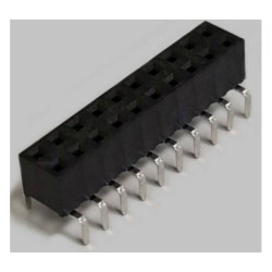 BKL 10122233 SIL socket 2 rows 10 Pins/row 1pc(s)