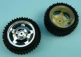 KOŁO DO ROBOTA 85x37mm SILVER