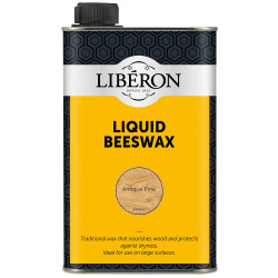 Liberon 126812 Liquid Beeswax Antique Pine 500ml