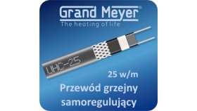 100 M Cewka Przewód Grzejny Samoregulujący Uhc-25, 25W/M Grand Meyer