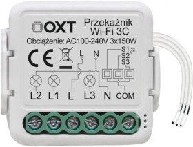 Moduł OXT mini przekaźnik 4 obwody WiFi TUYA
