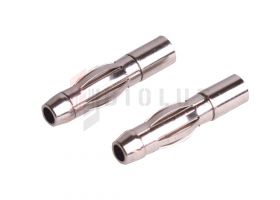 Końcówki nakręcane - adapter 2mm na 4mm do EAZY VOLT kpl 2szt