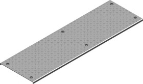 Pokrywa ryflowana z zamkiem PZKRT400/3