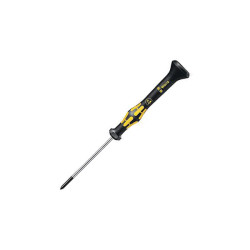 Wera 05030116001 1555 ESD Kraftform Micro Screwdriver Pozidriv PZ1 x 80mm