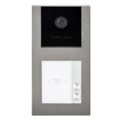 Stacja bramowa dwulokatorska z czytnikiem RFID. Kamera Full HD, kąt widzenia ok. 125 Vidos 2IP S201-2