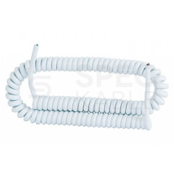 Przewód OMY spiralny 3x1mm2 kabel 05VVH8-F biały 1,45m / 10m