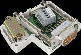 750-960 PROFIBUS fieldbus plug with D-sub plug