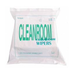 Chusteczki poliestrowe bezpyłowe 220x220mm 150szt SL-1009D