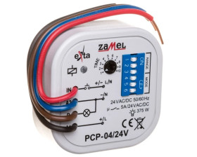 Przekaźnik czasowy 24V AC/DC PCP-04/24V EXT10000089
