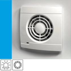 Wentylator domowy Vulkan VK100L kontrolka LED, łożysko kulkowe, fi 100 mm, kolor biały