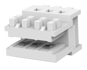 Złacze krawędziowe PCB 3-pinowe, raster 2.5mm , 1-rzędowe, TE Connectivity