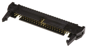 Wtyk PCB 50-pinowe raster: 2.54mm 2-rzędowe TE Connectivity Przewlekany 1.0A 250.0 V.