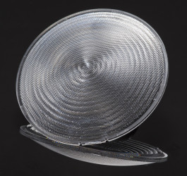 Soczewka LED 72.8 (Dia.) x 11.1mm, D 72.8mm, kąt widzenia 24°, do użytku z Lumileds LUXEON K12, Lumileds LUXEON K16,