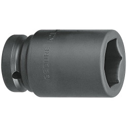 Gedore 6185860 Impact Socket 1&quot; long, Hexagon 32 mm