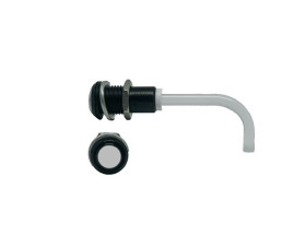 Światłowód do LED, sztywny, kątowy, dł. 88.8mm, Bivar