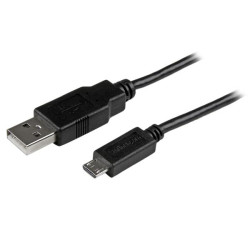 Kabel USB Złącze A USB A Złącze B Micro USB typu B dł. 1m Kabel USB-A do USB Micro-B USB 2.0 kolor: Czarny