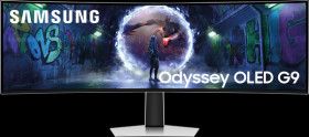 LS49DG934SUXEN 124 cm curved monitor, OLED, USB, silver