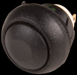 IBR3SAD200 Push button IB IP67, snap-in, black
