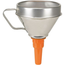 Pressol 02342 Funnel - Tin Plate &#xD8; 160mm 1.3L With Strainer