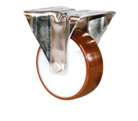 Koło samonastawne średnica kabla 80mm Płyta Guitel Hervieu 150kg wysokość całkowita 108mm