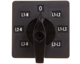 Przełącznik woltomierza 3xL-L i 3xL-N do wbudowania ŁK15-4.883P01