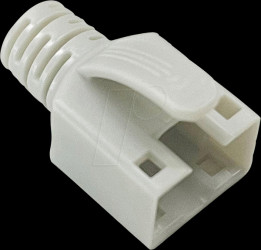 21173096 Bend protection sleeve for RJ45, gray, 10 pieces
