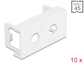 81366 Easy 45 module cover hole 2 x M8, 45 x 22.5 mm 10 pieces