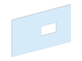 Płyta czołowa pionowa z otworem Prisma P/G do INS-INV630 03274 SCHNEIDER ELECTRIC