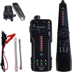 Tester kabli sieciowych RJ45 RJ11 z diodami LED Szukacz par przewodów lokalizator Wire Tracker FORSCHER FS807D