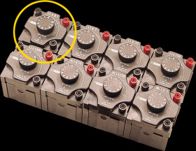 P03197521A Resistance decade, 0,1 Ohm - 1 Ohm