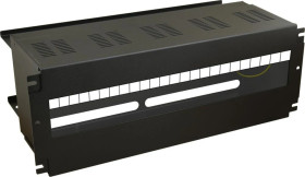 Obudowa z szyną DIN ARADIN3 4U do zamontowania urządzeń znajdujących się w obudowach DIN, do szaf RACK