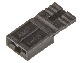 Bocznik, Żeński, Prosty, Czarny, typ: Uchwyt, otwarta góra, 2-pinowe raster: 2.54mm, Złoto na niklu