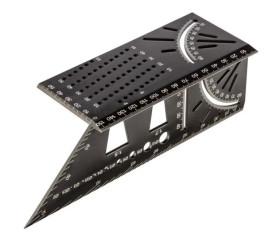 Kątownik japoński trójwymiarowy metalowy 72x155x215x62mm 45 i 90 72-115