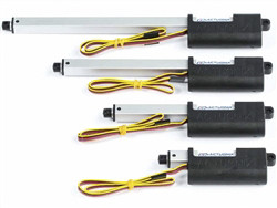 Siłownik liniowy elektryczny długość skoku 50mm Actuonix Napięcie wejściowe 12V dc Mikrosiłownik liniowy Klasa IP54