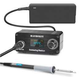 T12D stacja lutownicza grotowa 72W 200-430°C OLED HANDSKIT