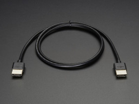 Adafruit Slim HDMI Cable - 900mm / 3 feet long