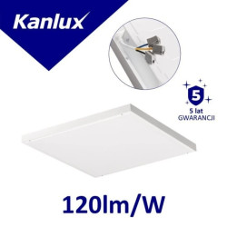 Panel LED natynkowy BLINGO NT 34W 6060 4080lm 4000K IP20 I kl. 5 lat Gwar. biały 37275