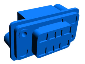 Złącze typu Backplane 5mm Pitch 8-pinowe 2-rzędowe Żeński, Wciskane Terminal TE Connectivity