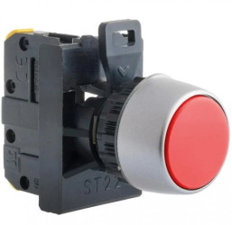 Przełącznik 2 położeniowy pokrętło 22mm czarny 1Z bez samopowrotu ST22-P.CZ-10CZ