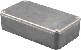 Aluminum die cast enclosure, (L x W x H) 51 x 51 x 25 mm, natural, IP65, 1590WLLB