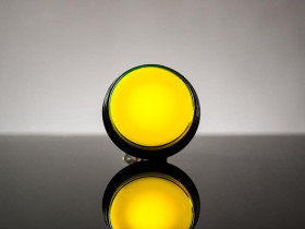 Adafruit Large Arcade Button with LED - 60mm Yellow