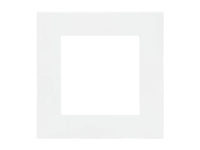SIMON 55 Ramka 1 pojedyncza LINE biały mat TR1/111 KONTAKT SIMON