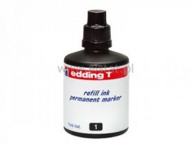 Tusz permanent marker; butelka z tuszem