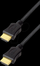 C 210-2 ZIN HDMI cable connector/connector 4K 60 Hz, textile, 2.0 m