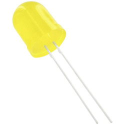 TRU COMPONENTS 1577413 LED Yellow Circular 10 mm 900 mcd 50&#xB0; 20 mA Wired