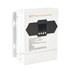 Kontroler turbiny wiatrowej automatyczne wykrywanie napięcia 12V 24V 48V Wydajny konwerter podnoszący IPS TFT LCD