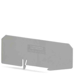 Płytka rozdzielająca Przegroda rozdzielająca sekcje Phoenix Contact Bloki zaciskowe do montażu na szynie DIN