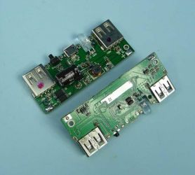 MODUŁ POWER BANK 2xUSB 5V/2A+LATARKA